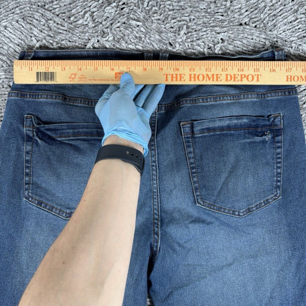 The Perfect Jean NYC SLIM THICK Men’s Size 33X30 Denim Blue Preppy Stretch Work - Picture 5 of 10